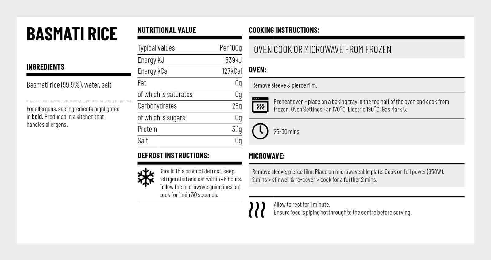 Basmati Rice Best Healthy Meal Delivery Eatto.ie